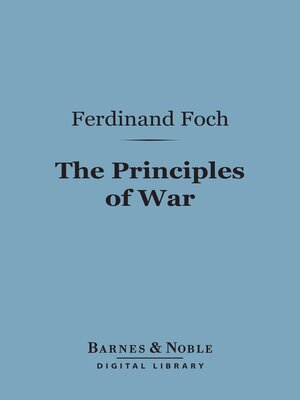 cover image of The Principles of War (Barnes & Noble Digital Library)